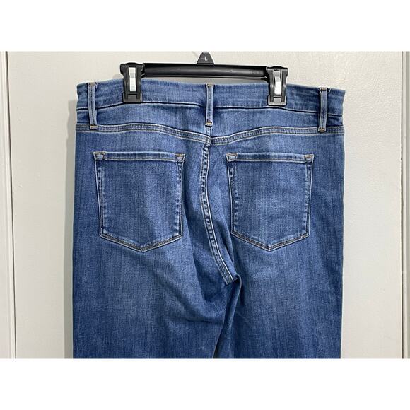 Frame Jeans Size 29 Le Mini Bootcut High Rise Hippie Western Boho Preppy - Picture 6 of 9